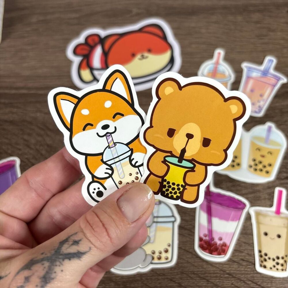 Corgi multi Stickers - Picture 3 of 4